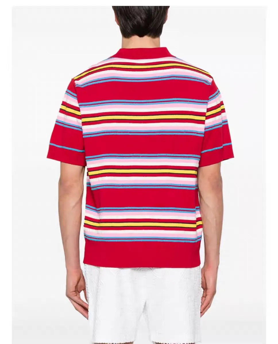 CASABLANCA Red Polo ，Size S.M.L.